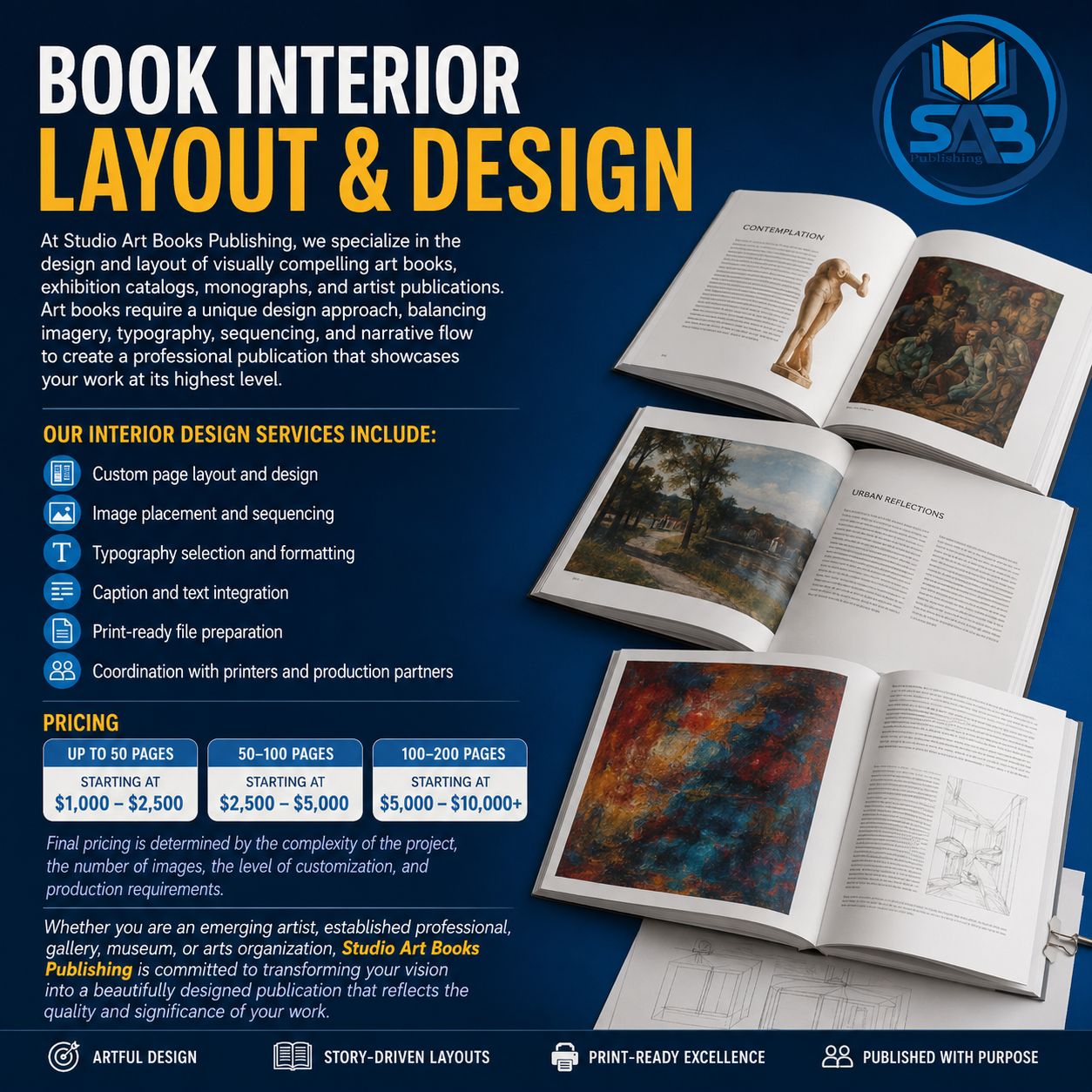 Book Interior Layout & Design