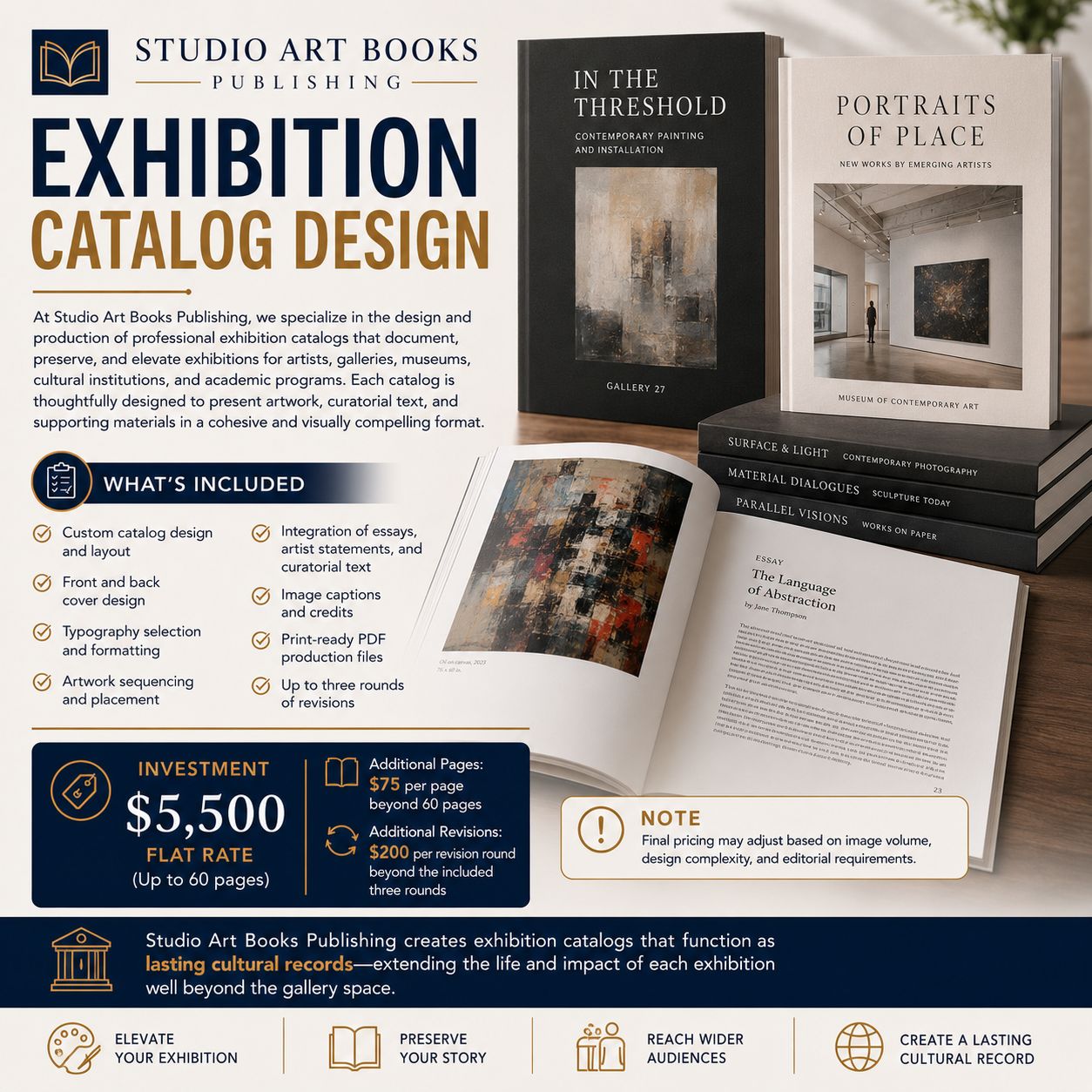 Exhibition Catalog Design