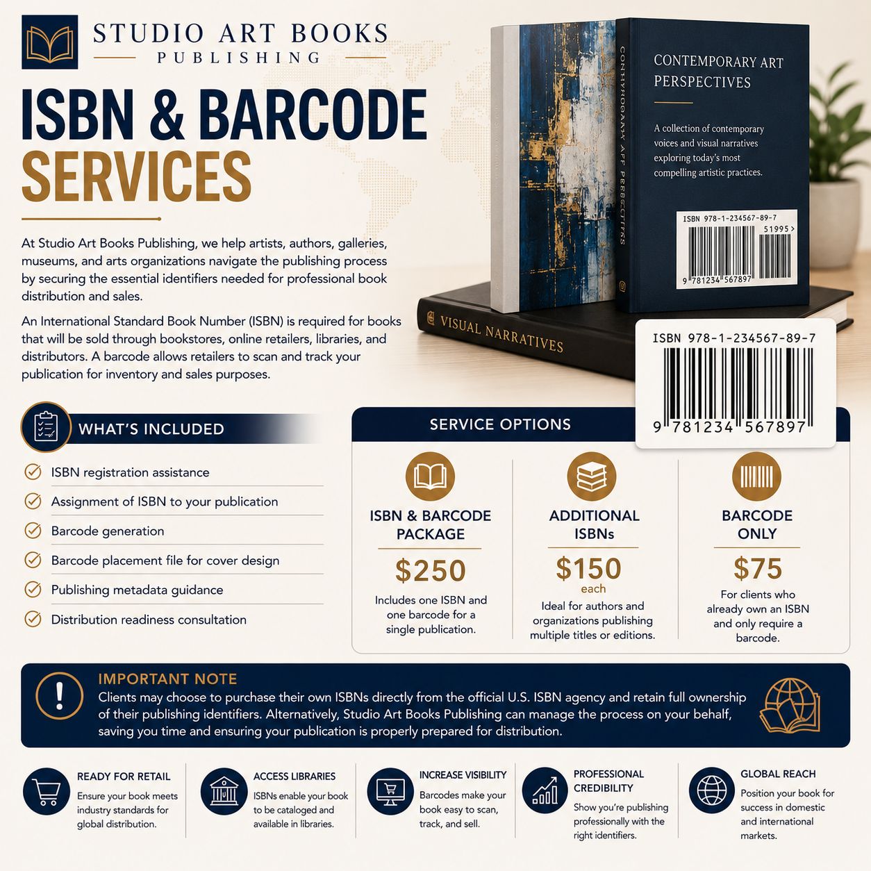 ISBN & Barcode Services