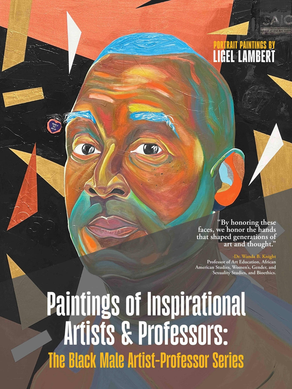Paintings of Inspirational Artists & Professors: The Black Male Artist Professor Series (Hardcover) - STUDIO ART BOOKS PUBLISHING